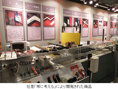 社是「常に考える」により開発された商品
