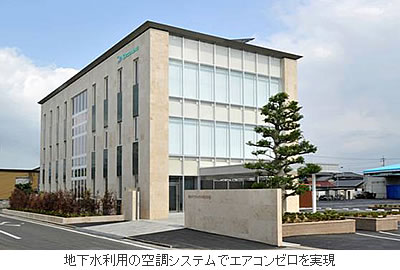 地下水利用の空調システムでエアコンゼロを実現