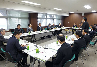 地元の景況・施策内容について率直な意見が交わされる