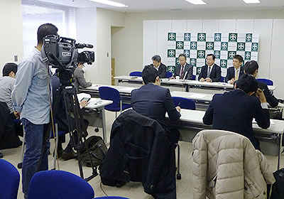 記者との意見交換会より(3月12日)