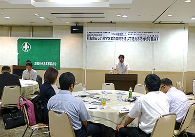 同友会での学びを語る山本氏