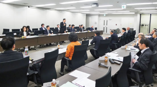 賃上げや生産性向上などについて懇談