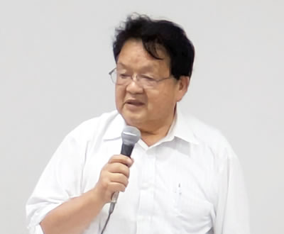 担当理事の青木義彦氏